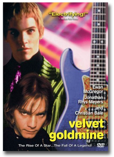 Movie poster for 'Velvet Goldmine'